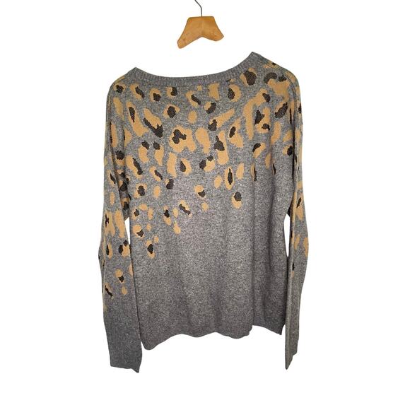 dizzy daisy leopard print sweater - Picture 3 of 6